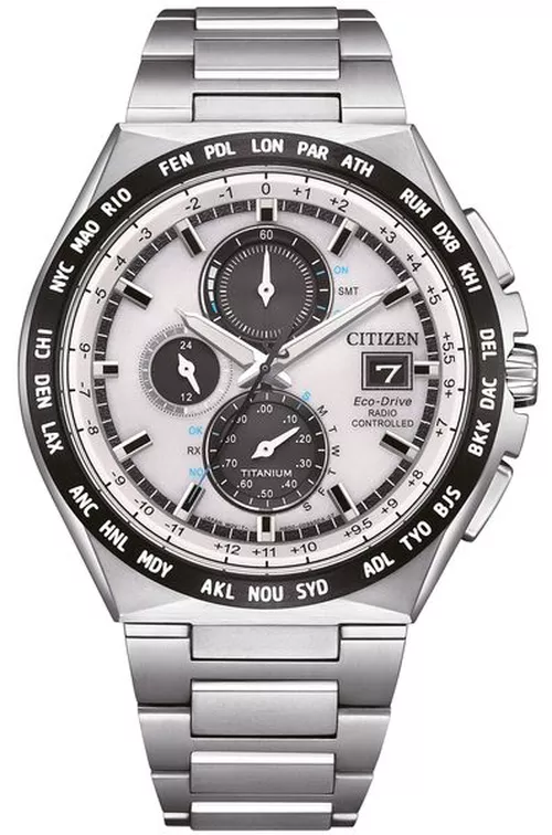 Citizen Worldtime Radio Controlled Super Titanium AT8238-84A