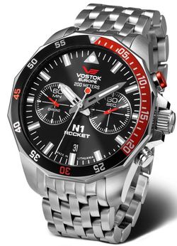 Vostok Europe N-1 Rocket Chrono Line 6S21-225A707B