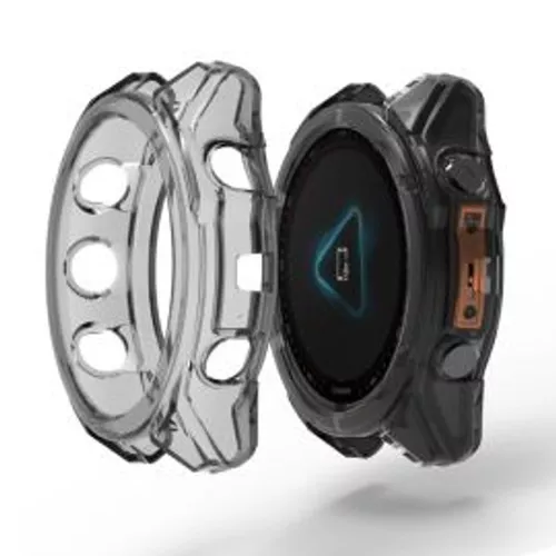 Ochranný silikonový kryt kouřový Garmin Fenix 8 47mm