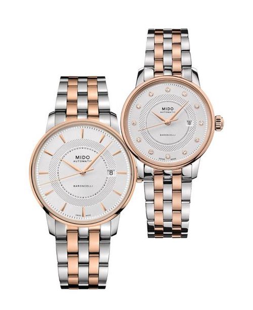 SET Mido Baroncelli Signature M037.407.22.031.01 a M037.207.22.036.01